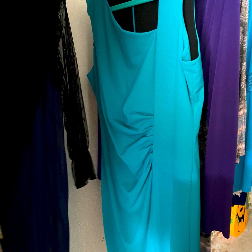 Aqua dress